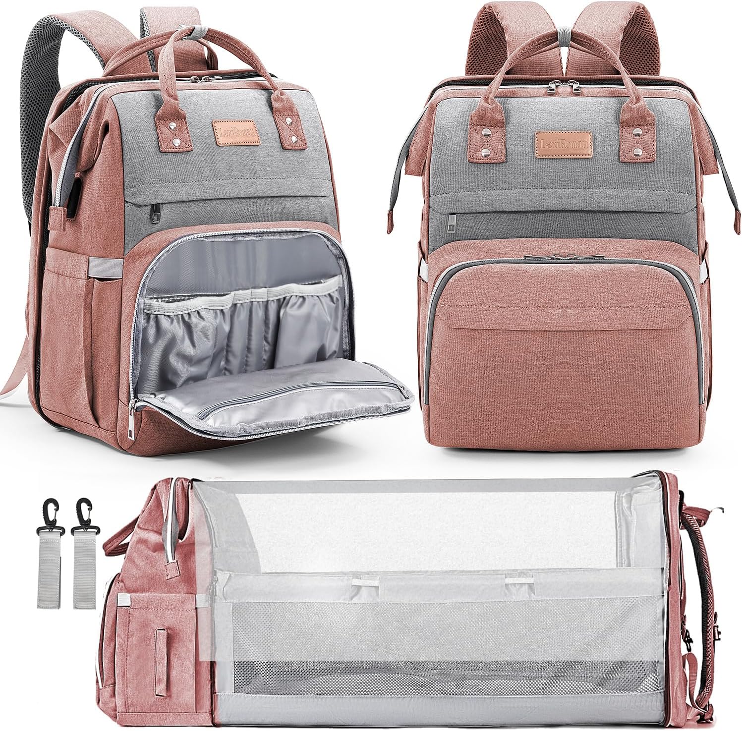 Diaper Bag Backpack Waterproof Stylish