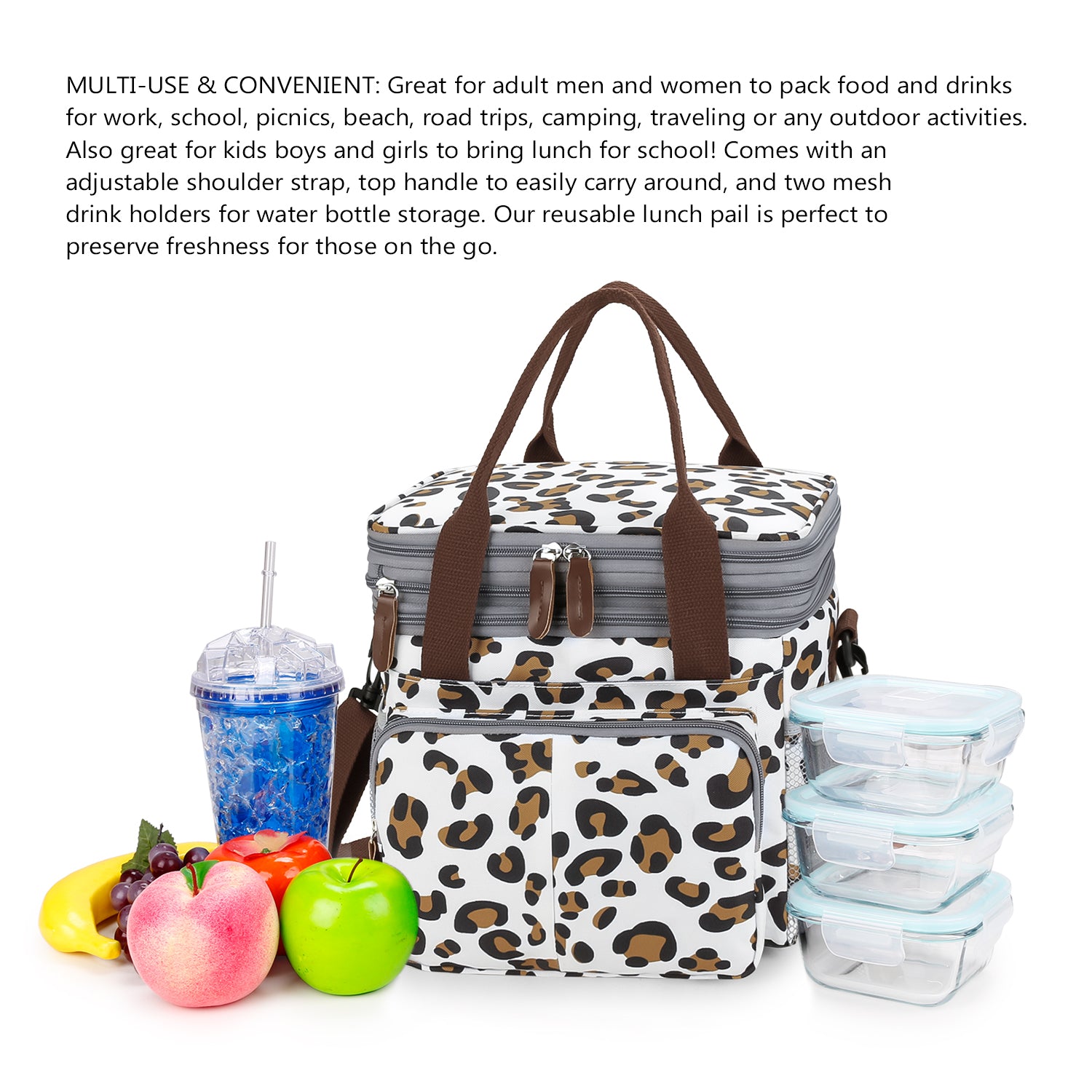 Double Deck Expandable Lunch Box