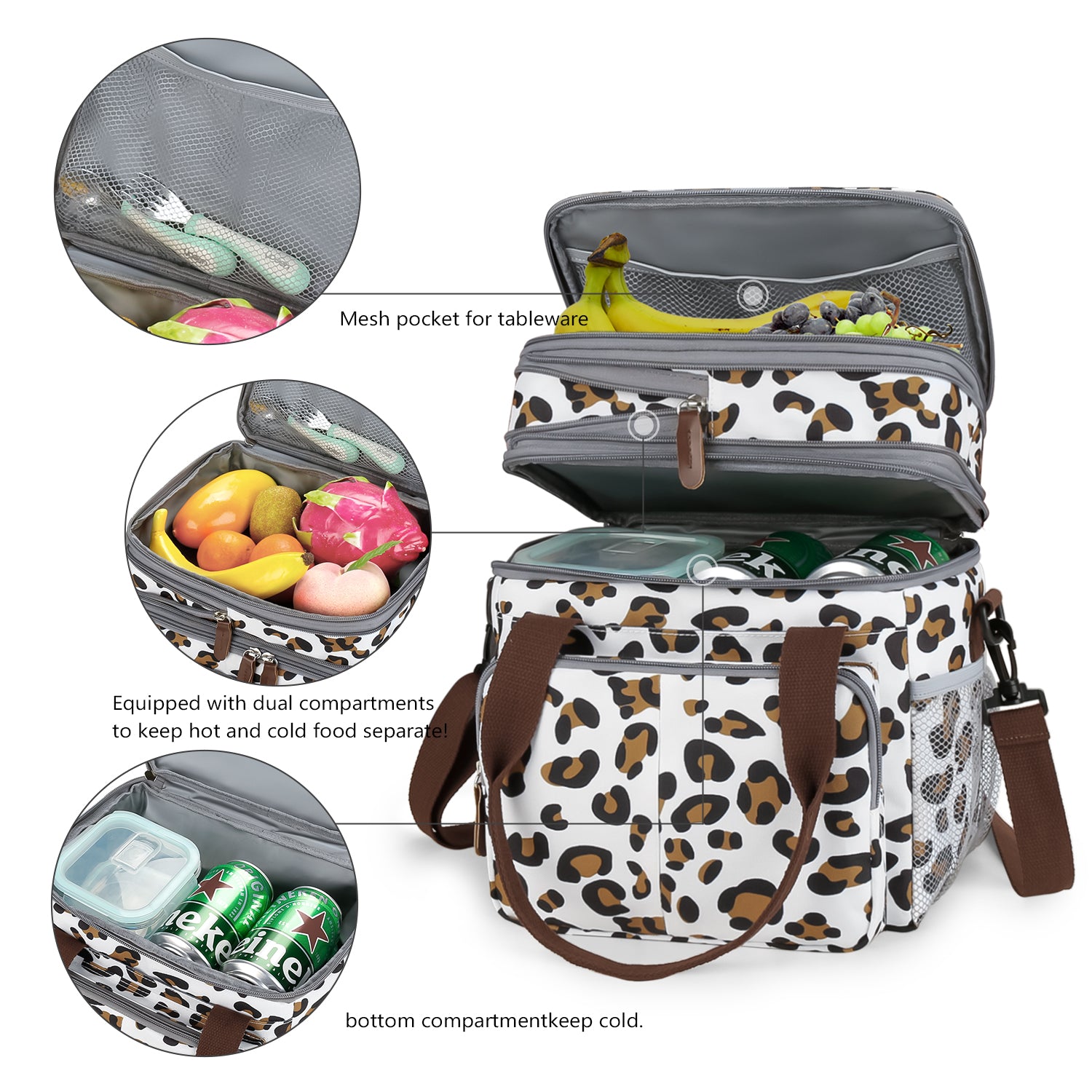 Double Deck Expandable Lunch Box