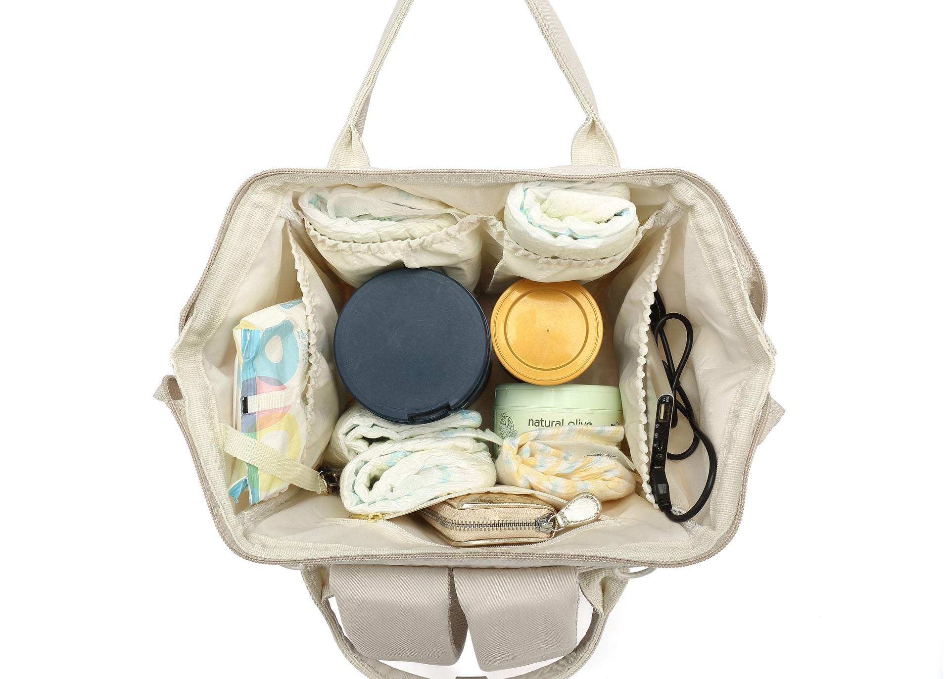 Diaper Bag Waterproof Backpack